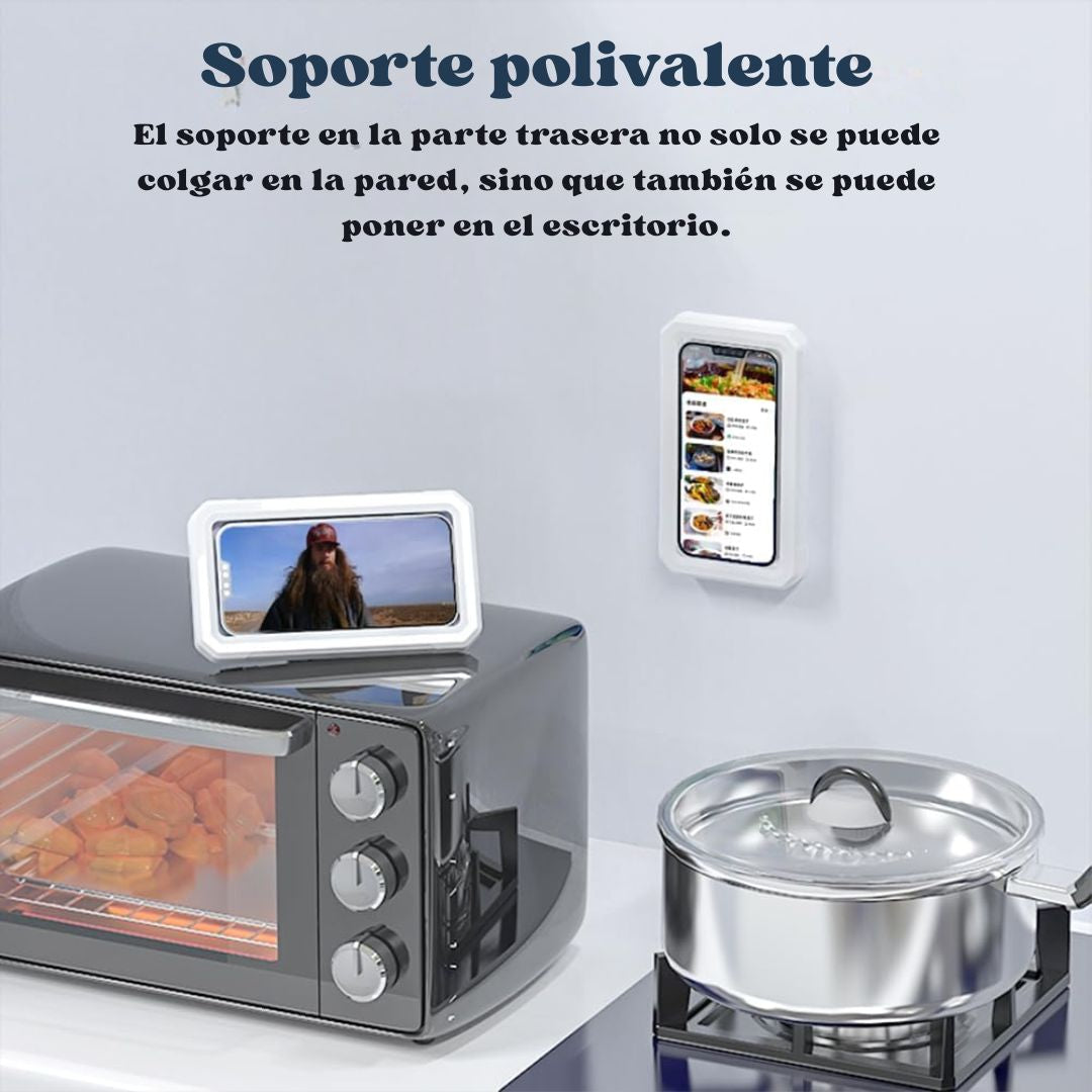 Soporte impermeable para teléfono
