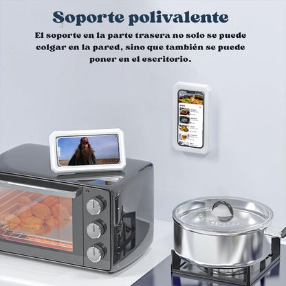 Soporte impermeable para teléfono